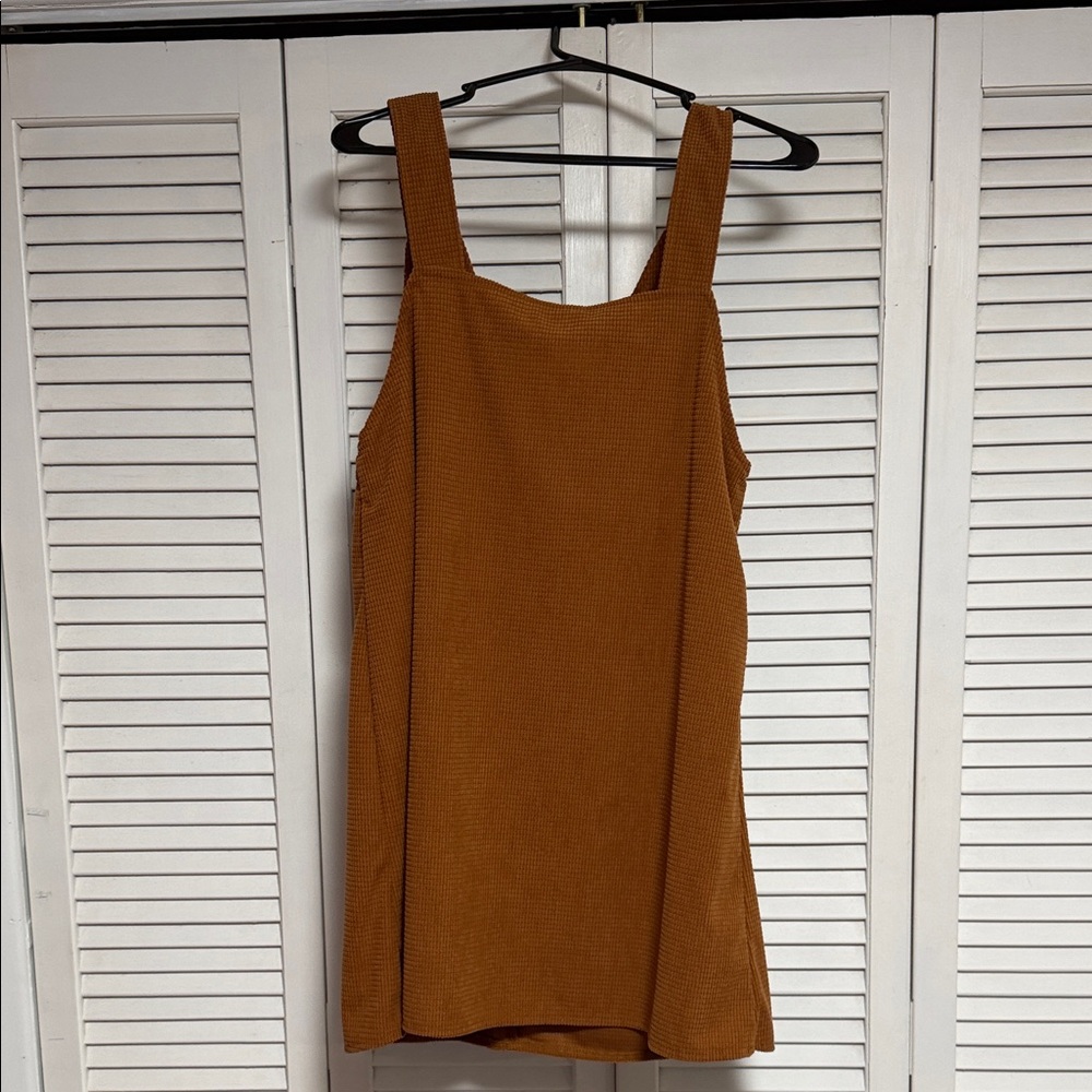 Brown Sleeveless Dress